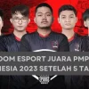 Tim Boom Esport Juara PMPL Indonesia 2023 Setelah 5 Tahun